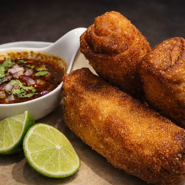 Birria Eggrolls.