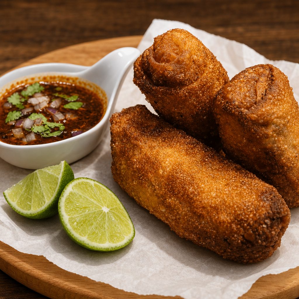 Birria Eggrolls.